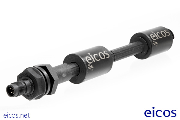 Sensor de nivel Eicos LE202-1-M12 para líquidos